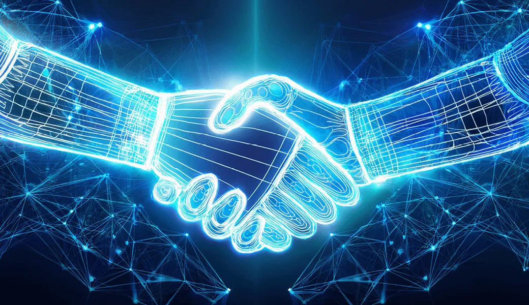 Digitaler Handschlag